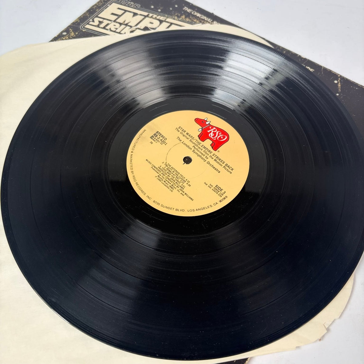 Star Wars The Empire Strikes Back Soundtrack Vinyl 2xLP RSO 1980 John Williams