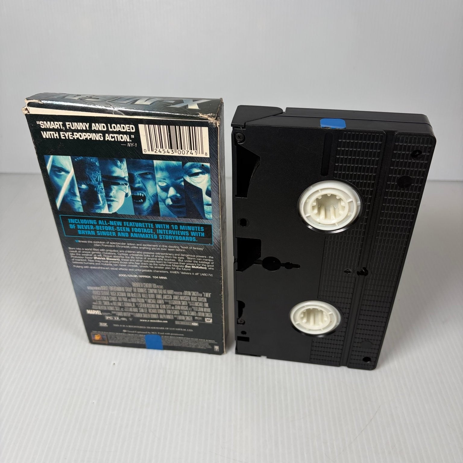 X-Men VHS 2000 Sci-Fi Action Bryan Singer 20th Century Fox THX Mastered