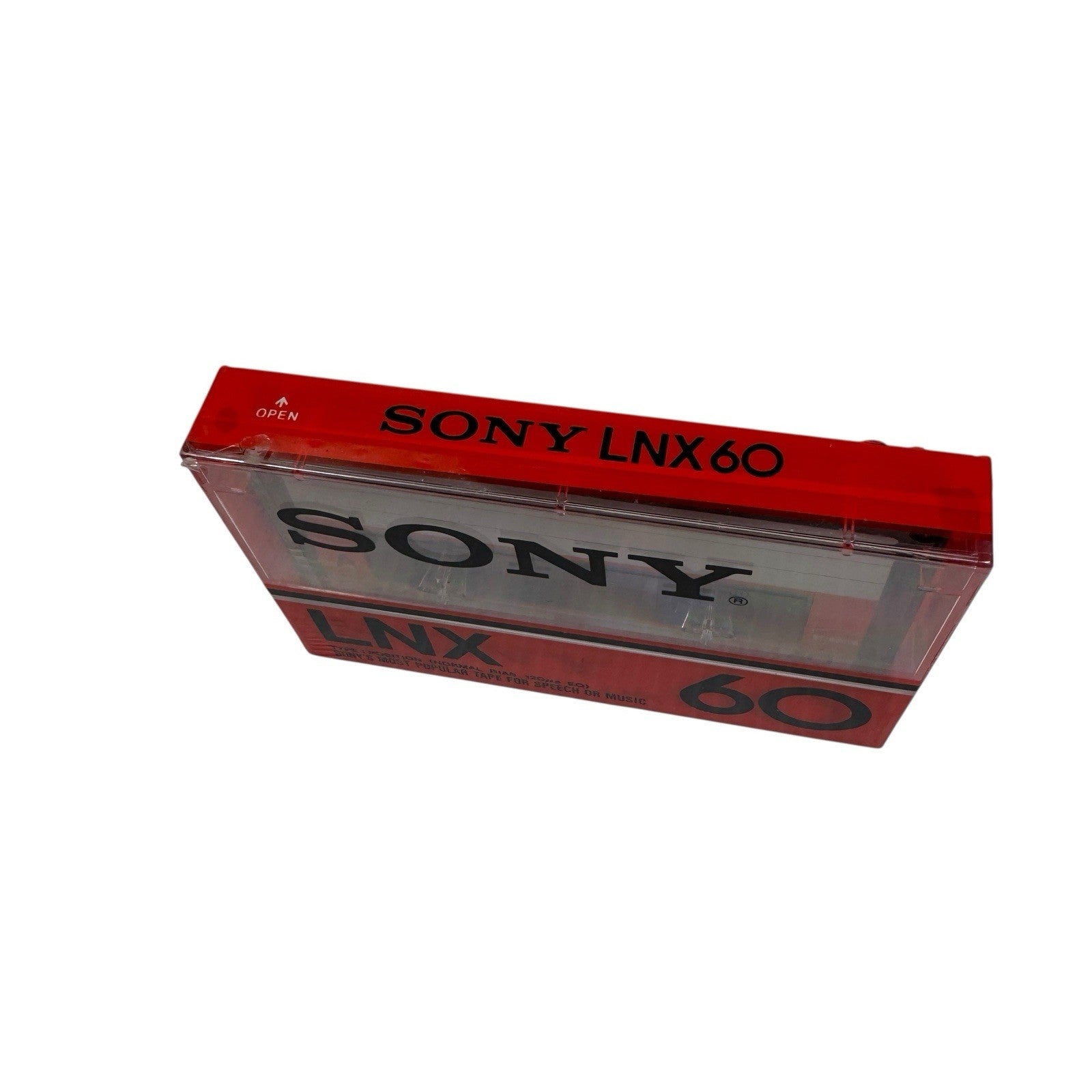 SONY  LNX  60   TYPE I   BLANK CASSETTE TAPE (1) (SEALED)