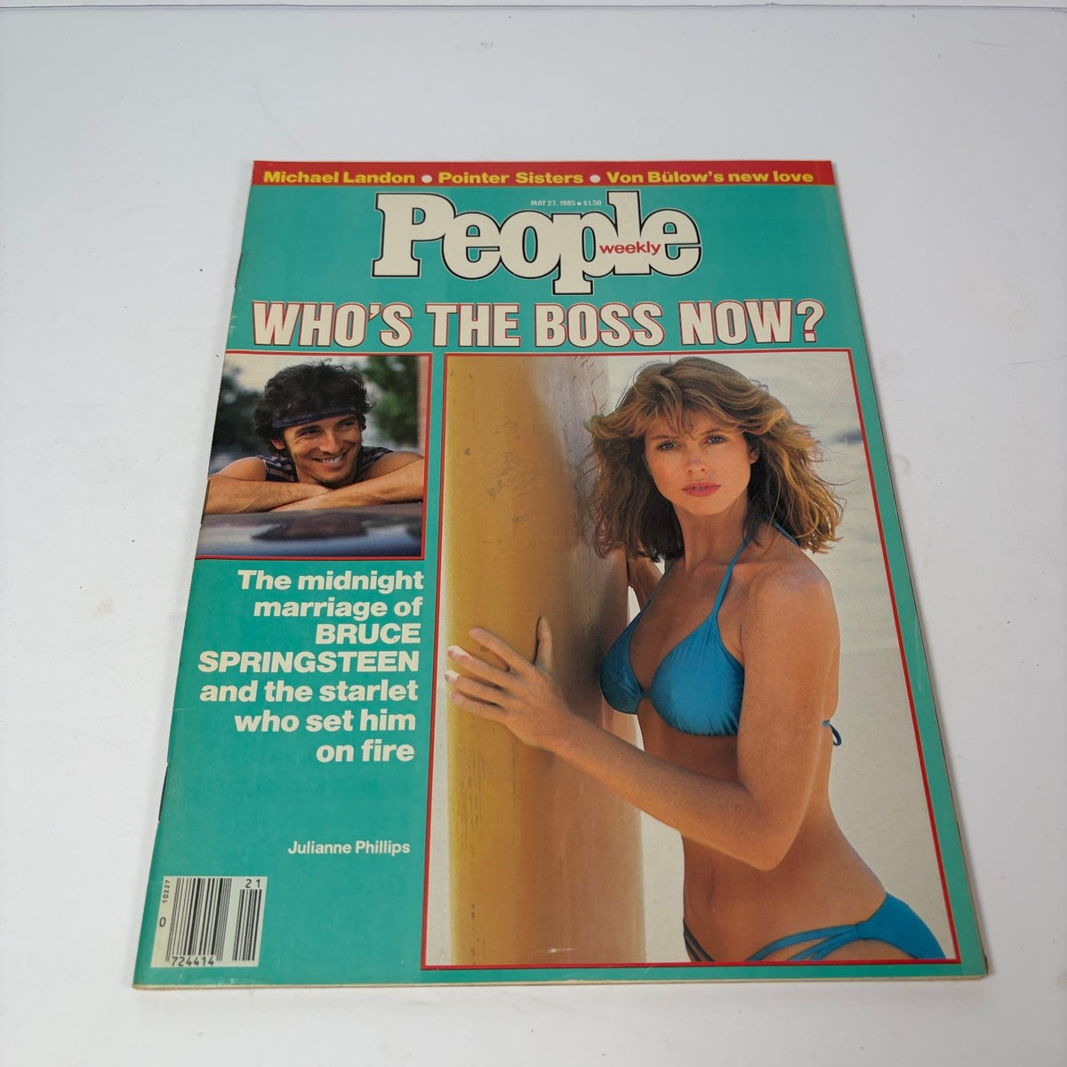 People Magazine May 27 1985 Julianne Phillips Bruce Springsteen Pop Culture