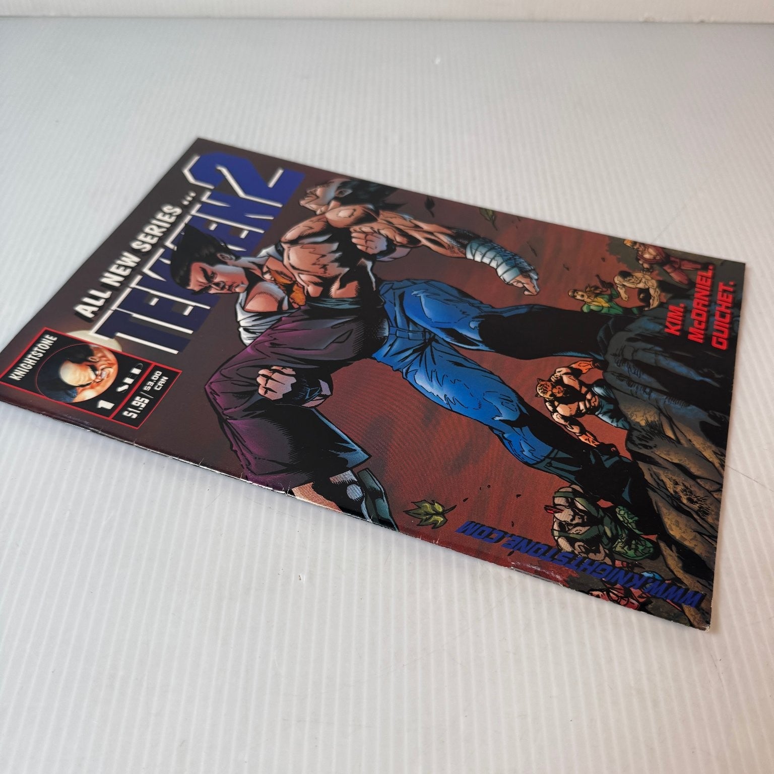 Tekken 2 #1 Knightstone Comic Book 1994 1st Print EXTREMELY Rare Cover Variant