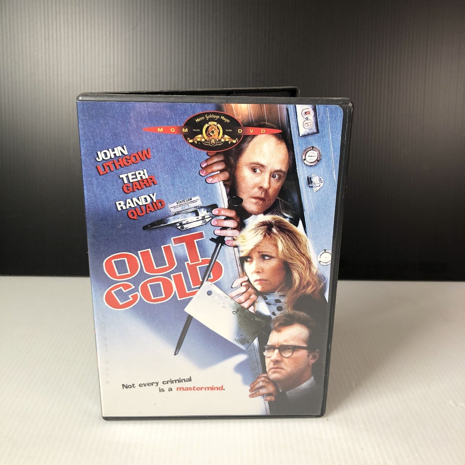 Out Cold DVD 1989 John Lithgow Teri Garr Randy Quaid Comedy Thriller