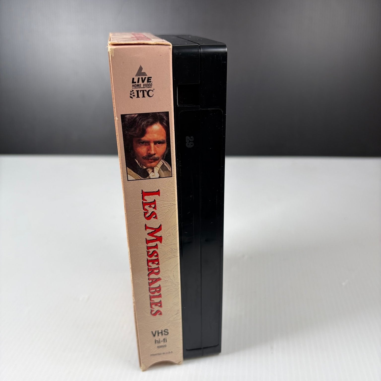 Les Misérables VHS 1978 Drama Richard Jordan Anthony Perkins LIVE Home Video