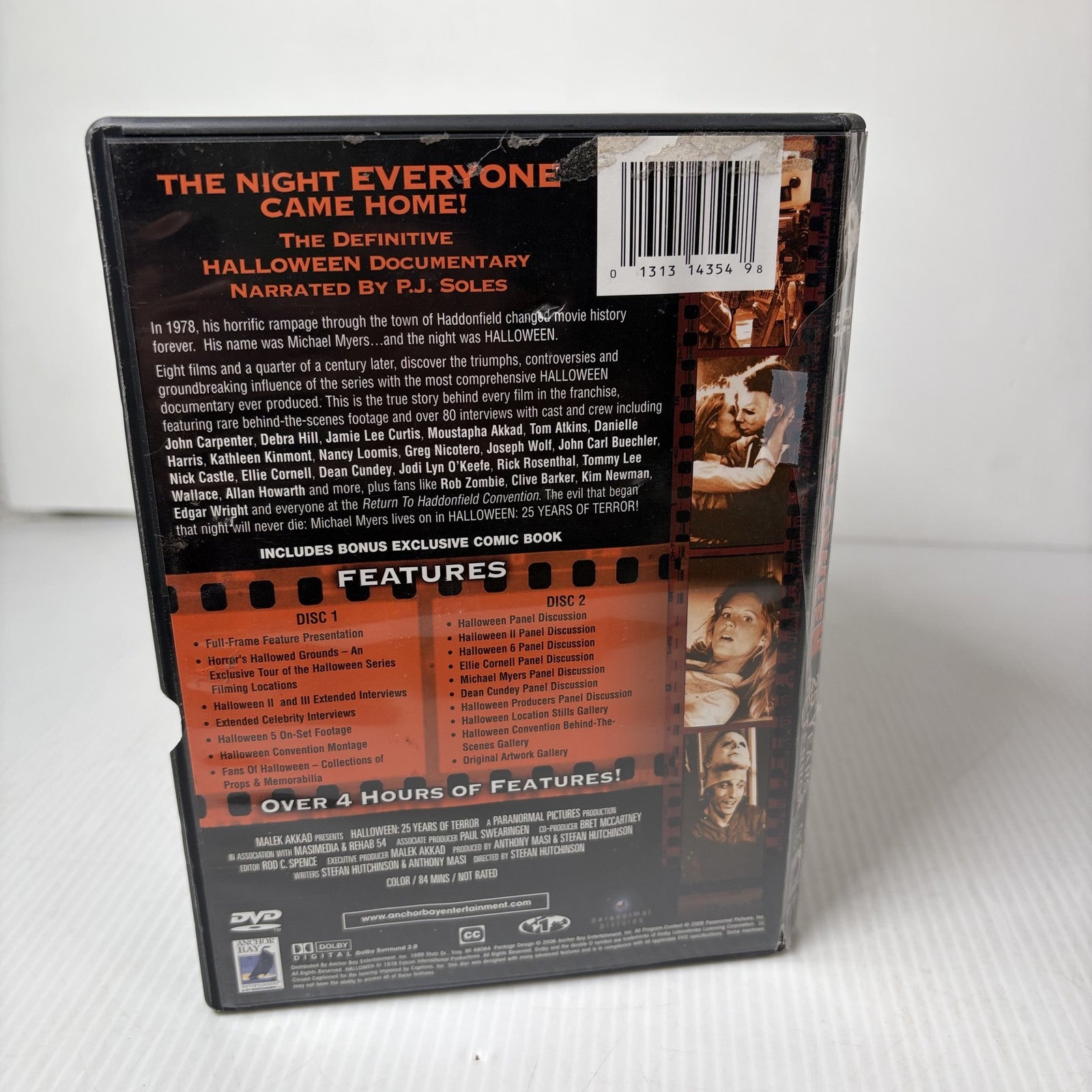Halloween 25 Years of Terror (DVD, 2-Disc Set) The Definitive Documentary Horror