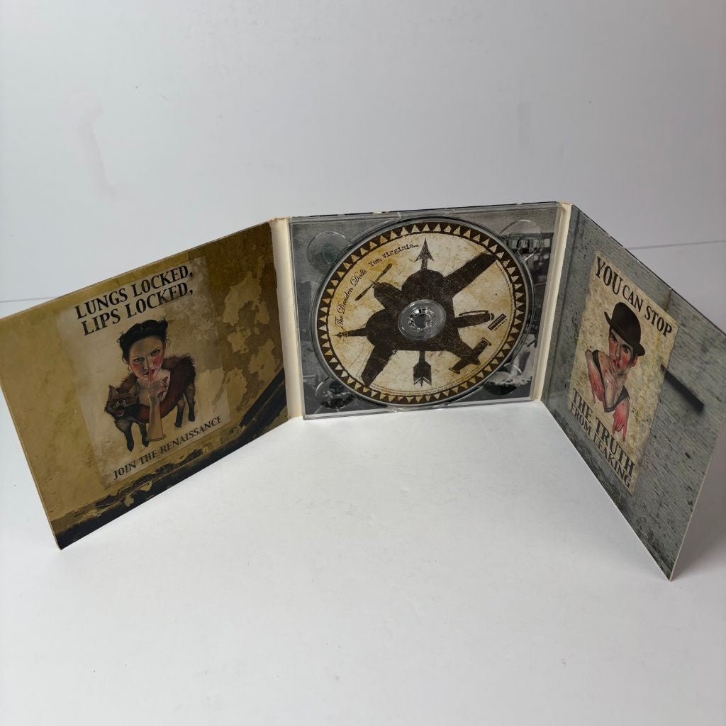 The Dresden Dolls Yes Virginia CD 2006 Roadrunner Digipak Dark Cabaret