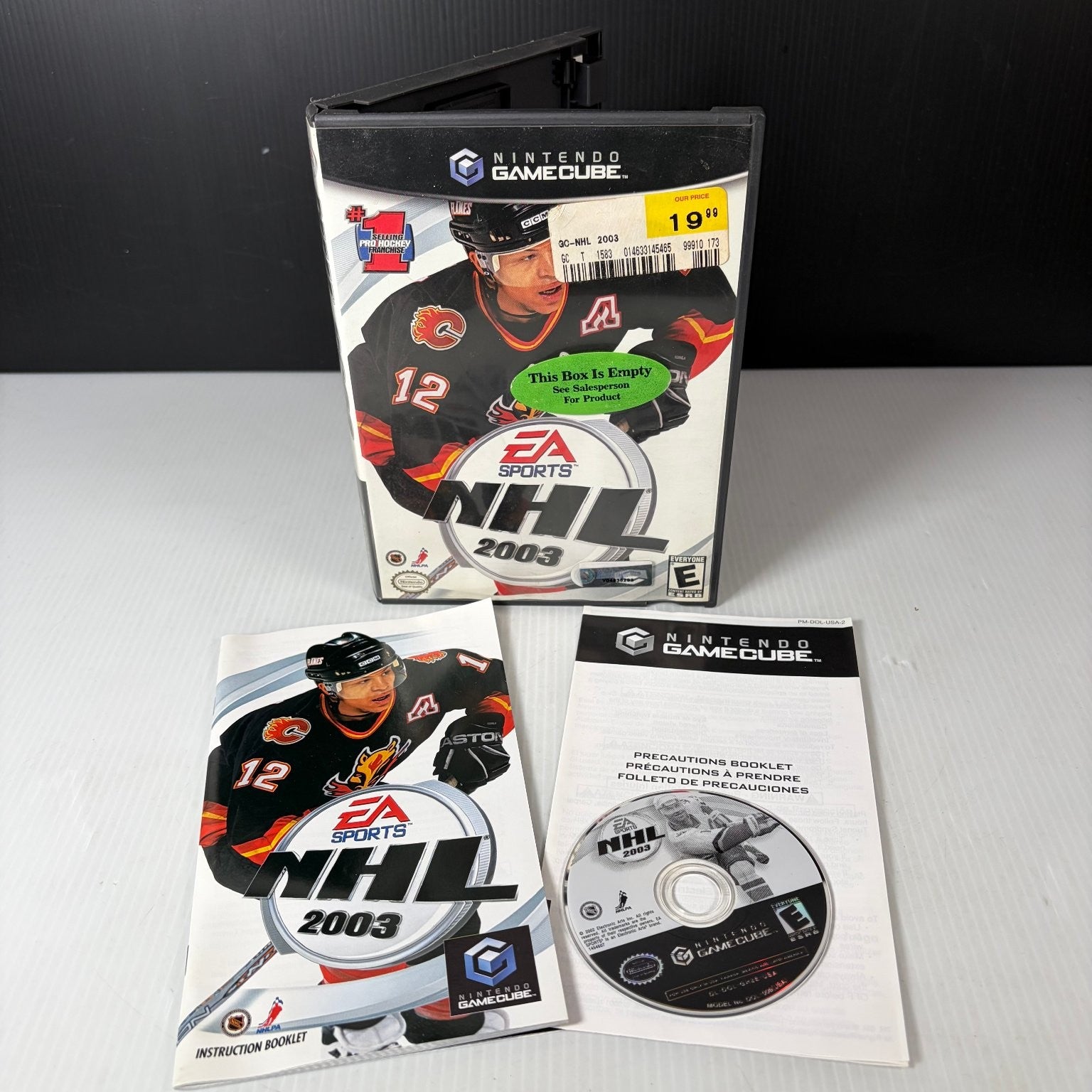 NHL 2003 Nintendo GameCube Video Game EA Sports Hockey