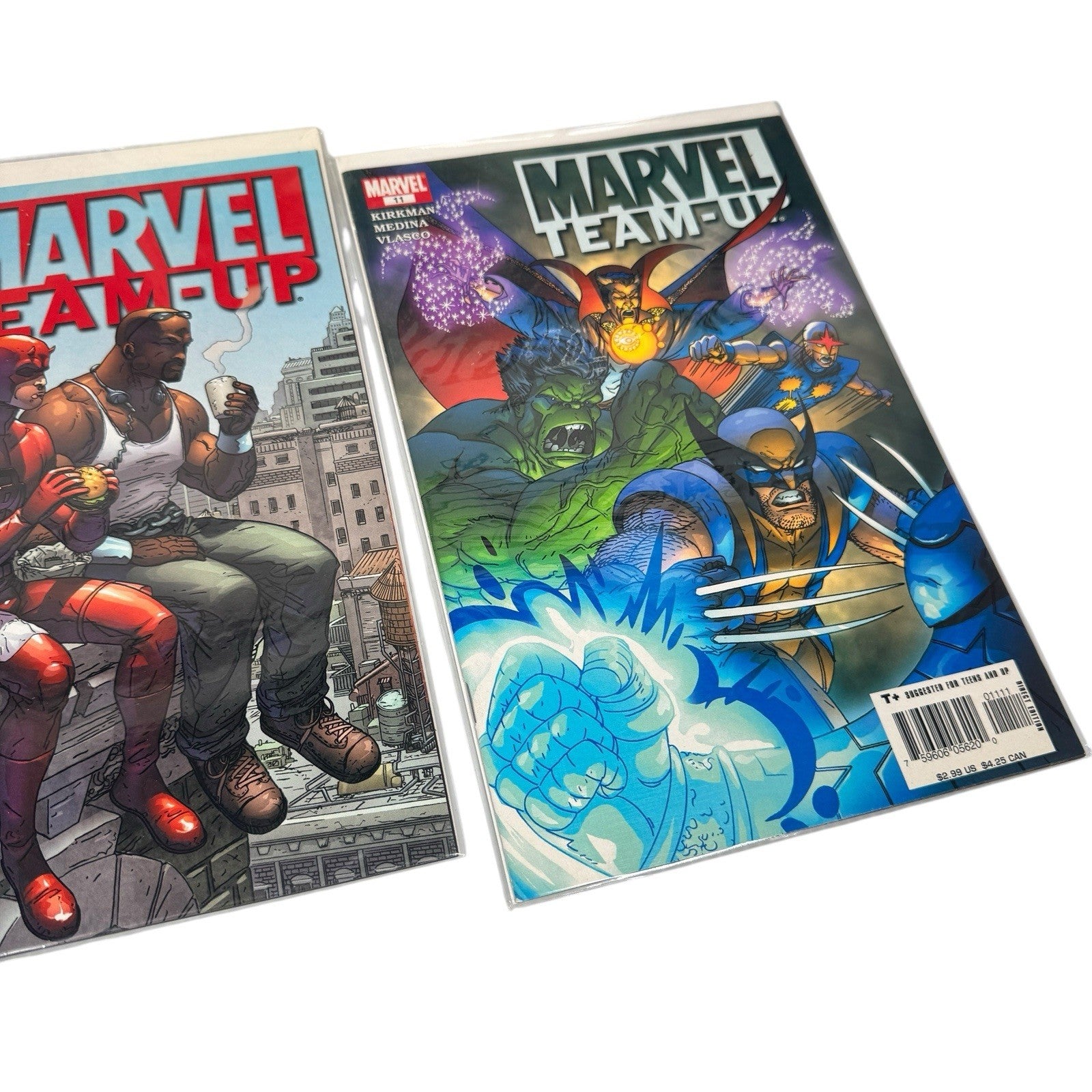 Mixed Lot Of 5 Marvel Team-Up MTU w/ #3 1st Tony Stark as Dr. Doom MCU Key Issue