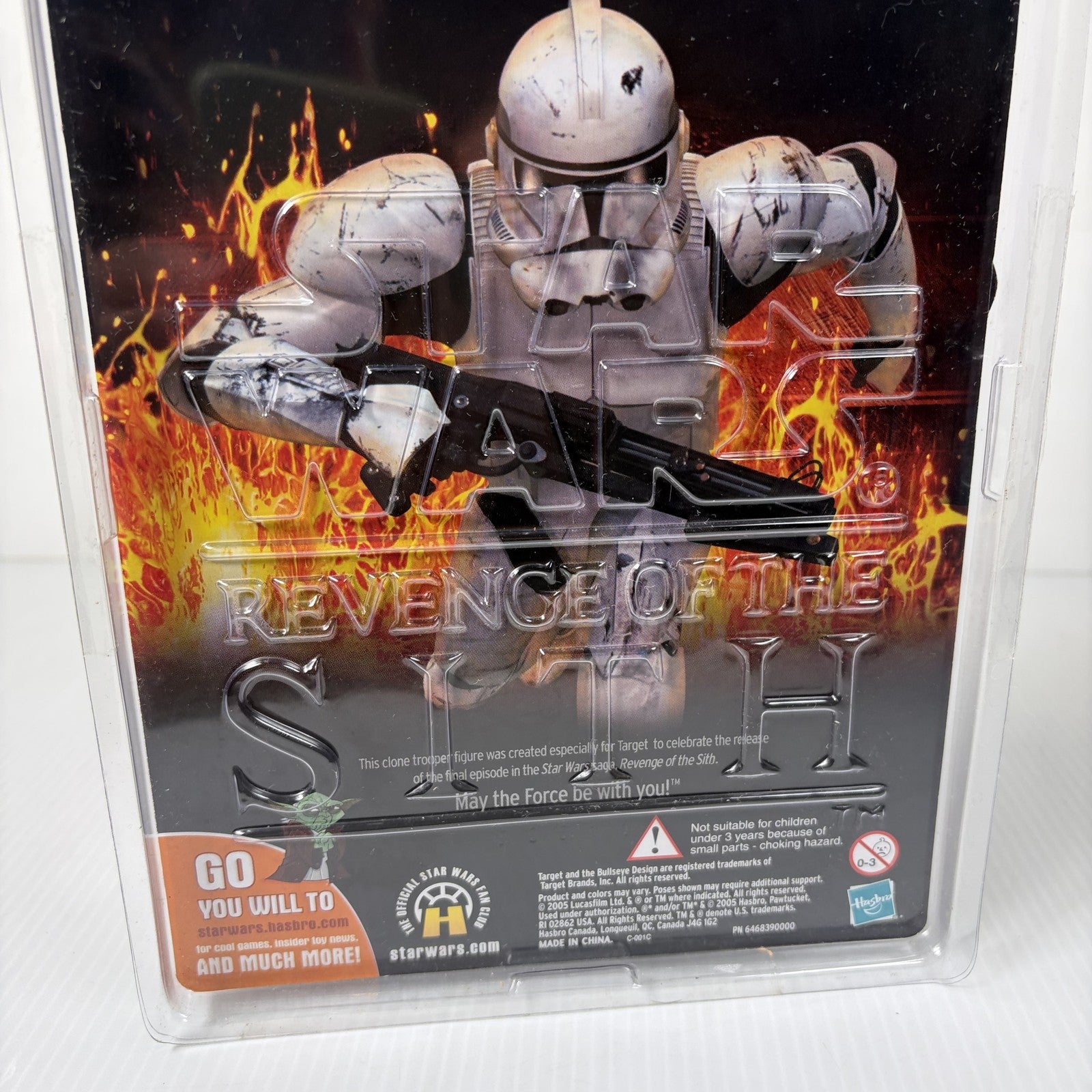 Star Wars Revenge of the Sith Clone Trooper Target Exclusive Hasbro Action