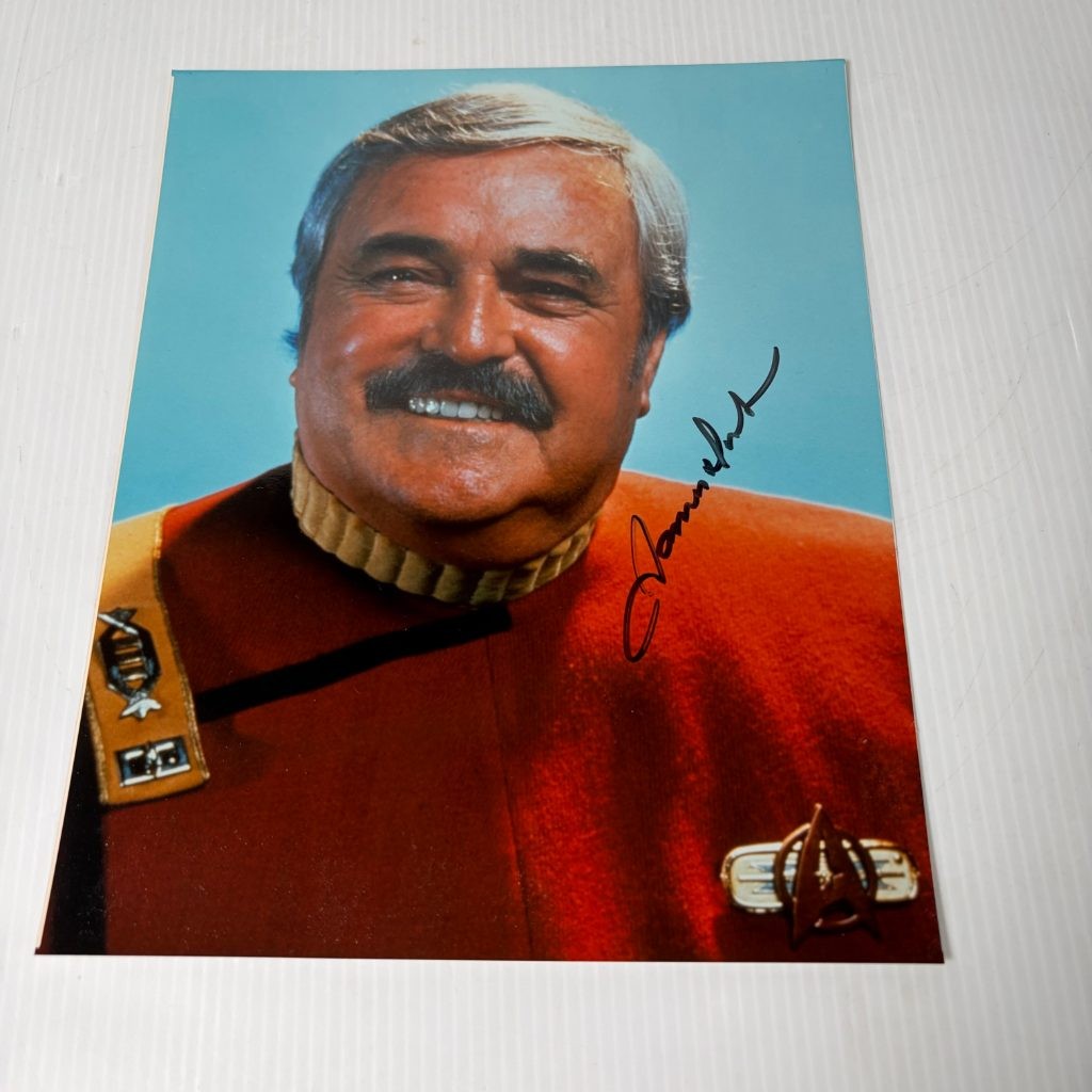 James Doohan Signed 8x10 Photo Star Trek Scotty Autograph