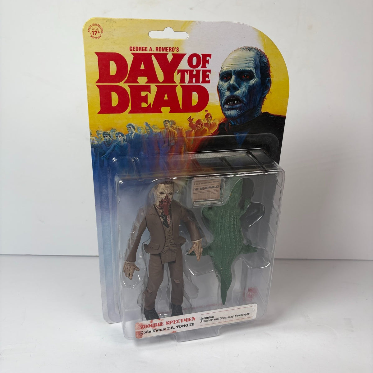 Day of the Dead Dr. Tongue 5 Inch Action Figure w/ Gator Trick or Treat Studios