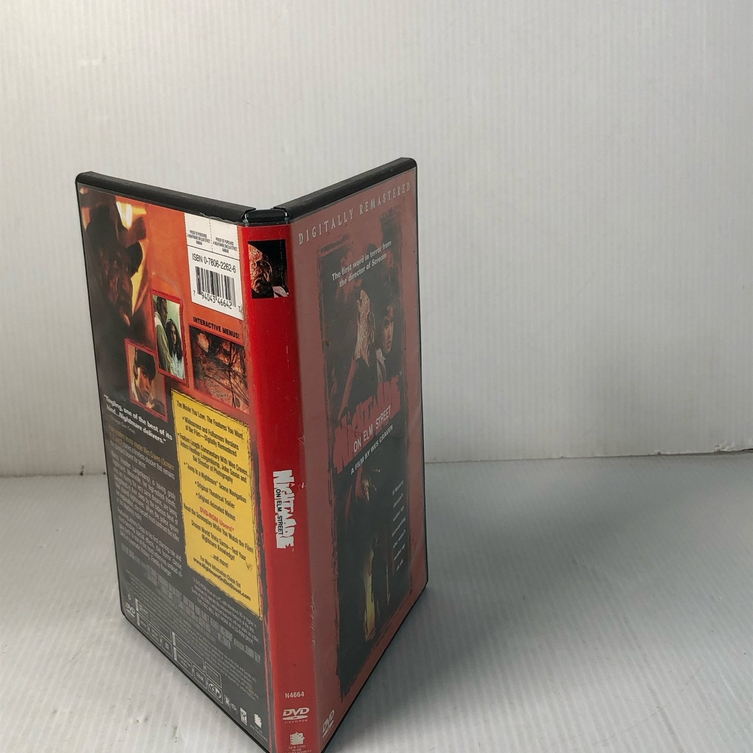 A Nightmare on Elm Street DVD 1984 Digitally Remastered Wes Craven Johnny Depp