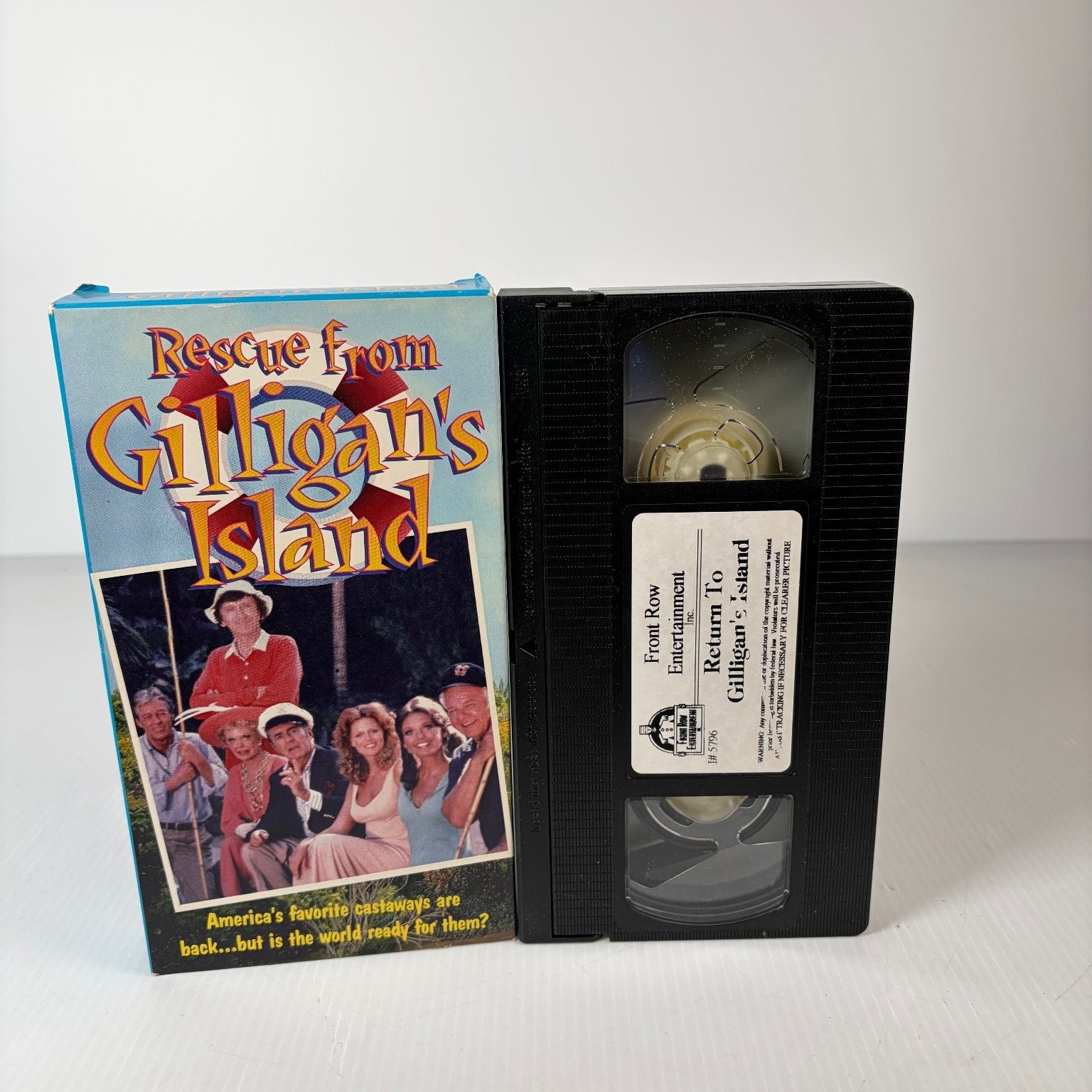Rescue From Gilligan's Island VHS 1978 Comedy Bob Denver Front Row Entertainment