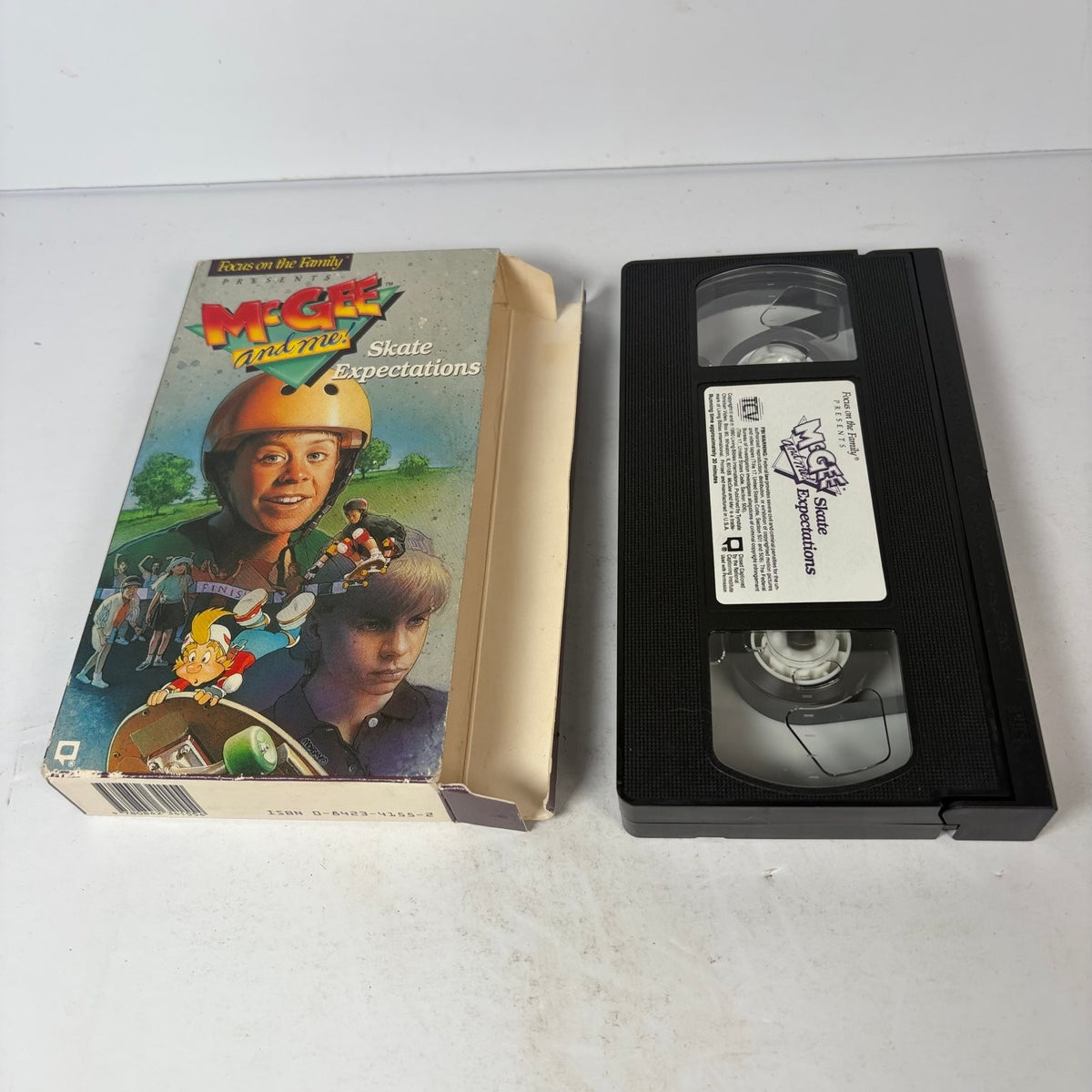McGee and Me! Skate Expectations VHS 1989 Children's Focus on the Family