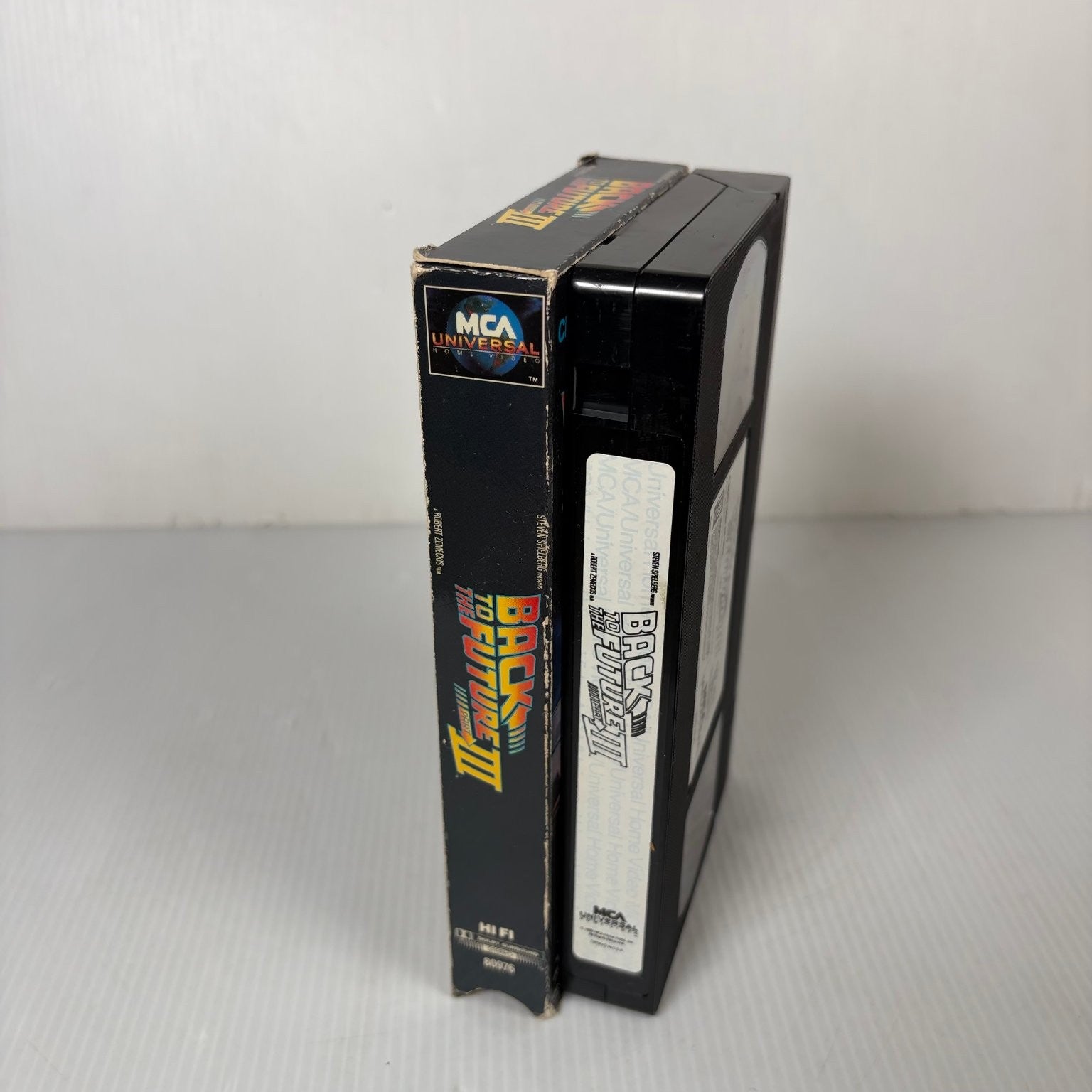 Back to the Future Part III VHS 1990 Sci-Fi Western MCA Universal