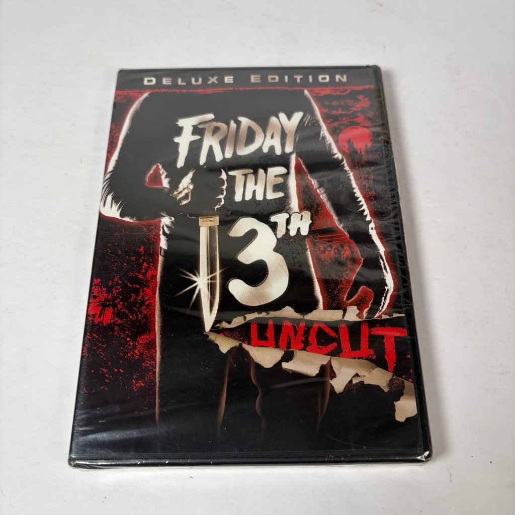 Friday the 13th Uncut Deluxe Edition DVD Sean S Cunningham Kevin Bacon Sealed