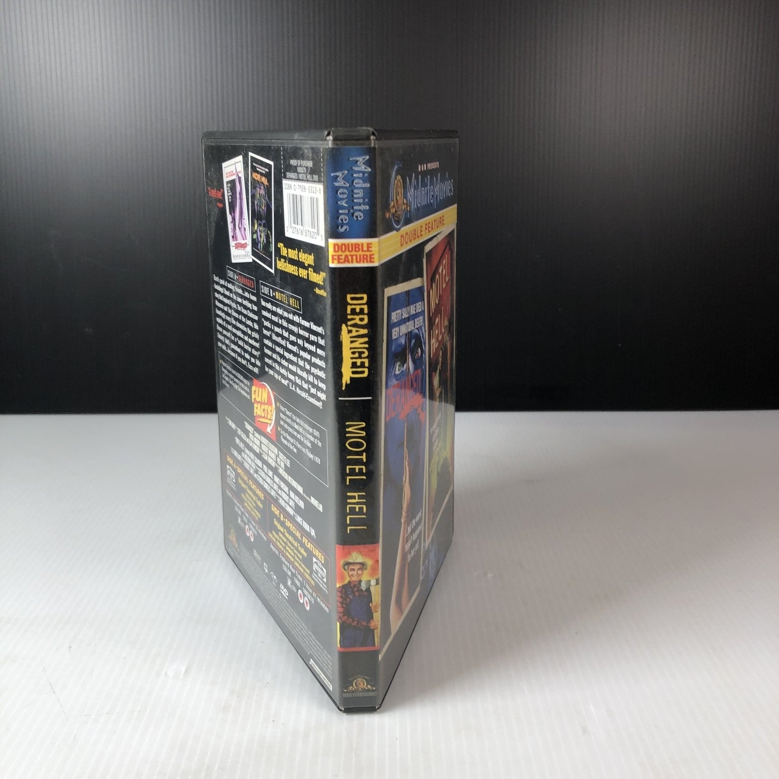 Deranged Motel Hell DVD 1974 1980 Double Feature Horror Classic