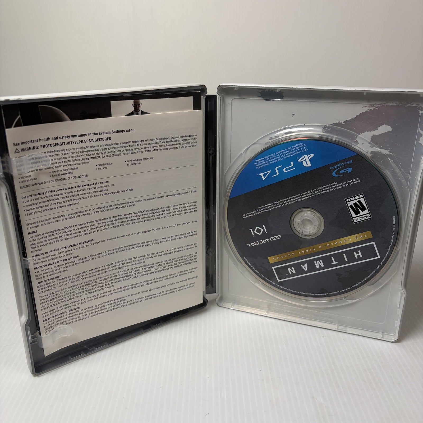 Hitman The Complete First Season Steelbook Edition PS4 PlayStation 4
