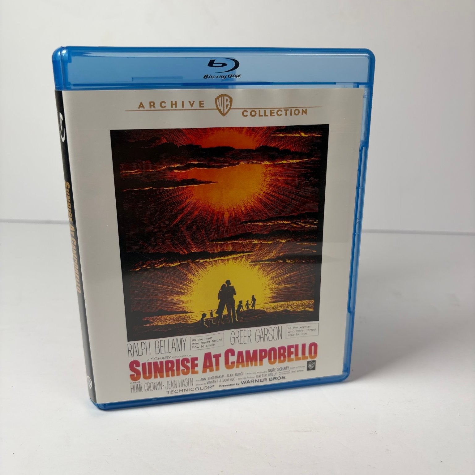 Sunrise at Campobello Blu-ray 2020 Warner Archive Collection Bellamy Garson SDH