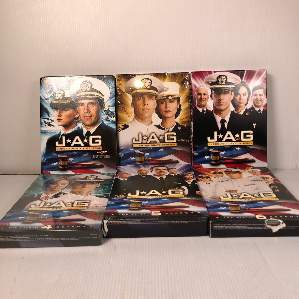 JAG The Complete Series Seasons 1-6 DVD David James Elliott Catherine Bell