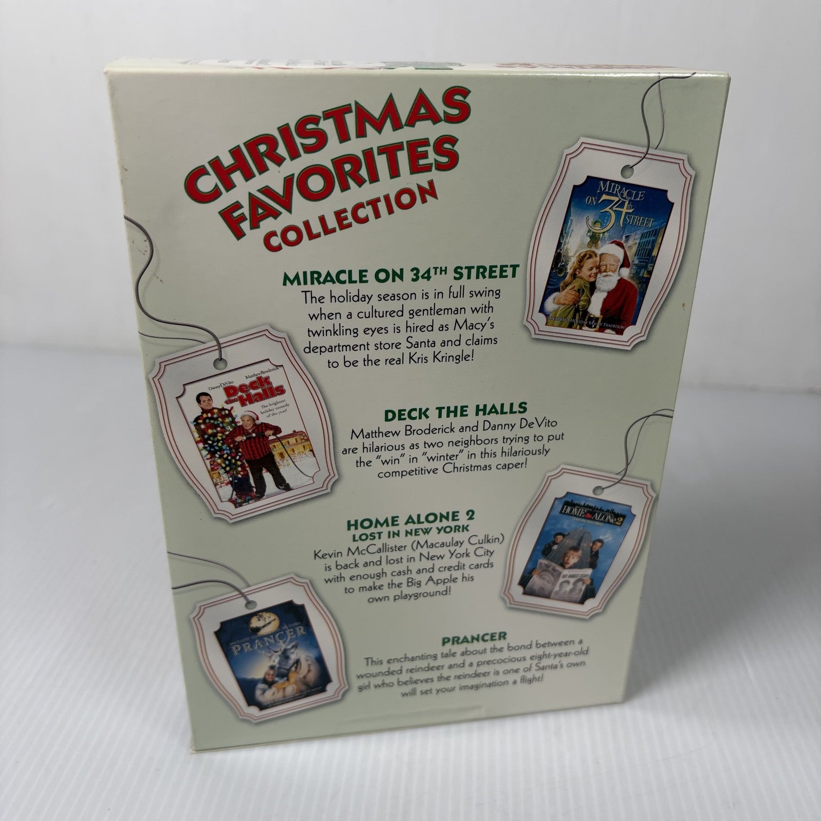 Christmas Favorites Collection DVD Box Set - Miracle on 34th Street, Home Alone