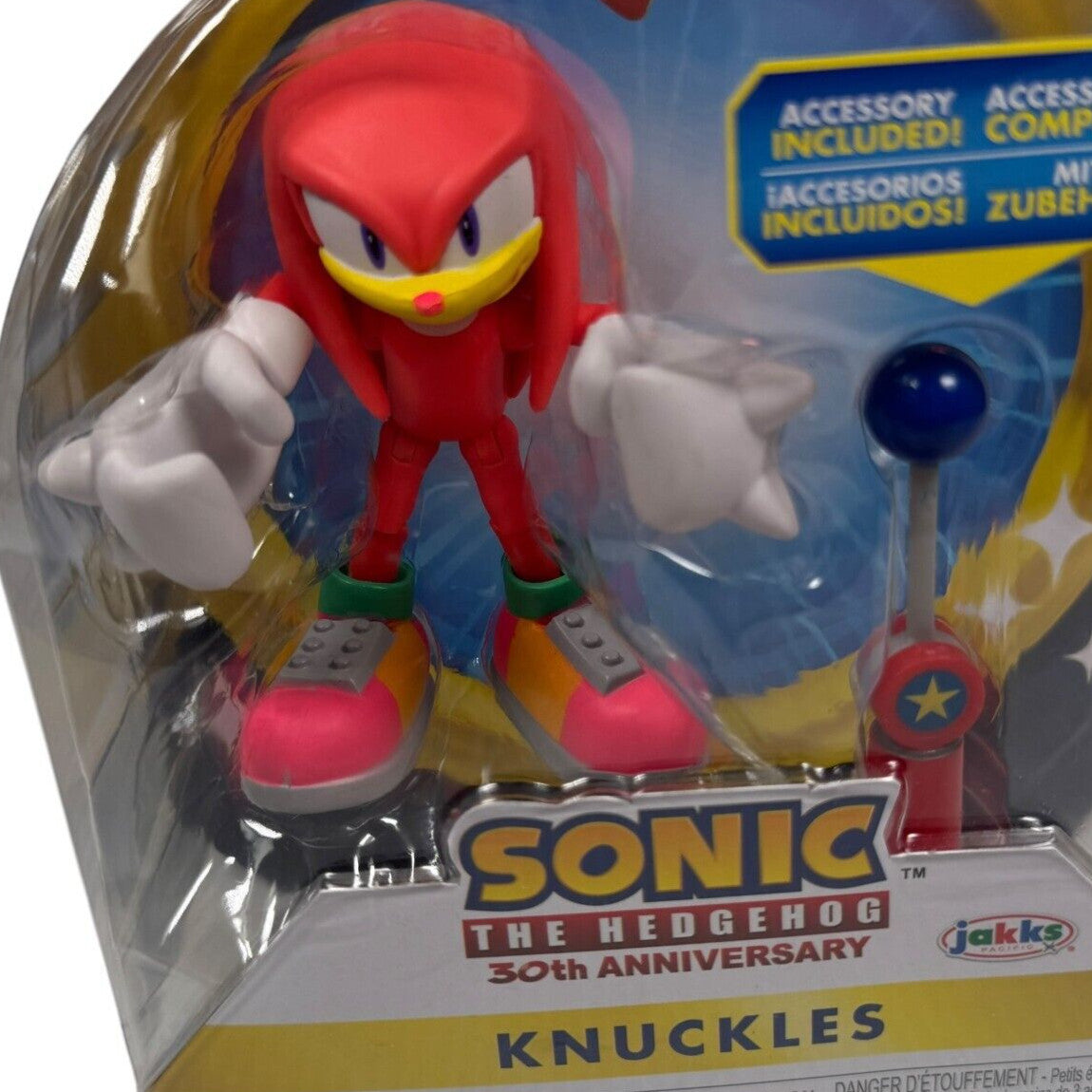 Sonic The Hedgehog Jakks Pacific 2.5" Knuckles Mini Figure 40371