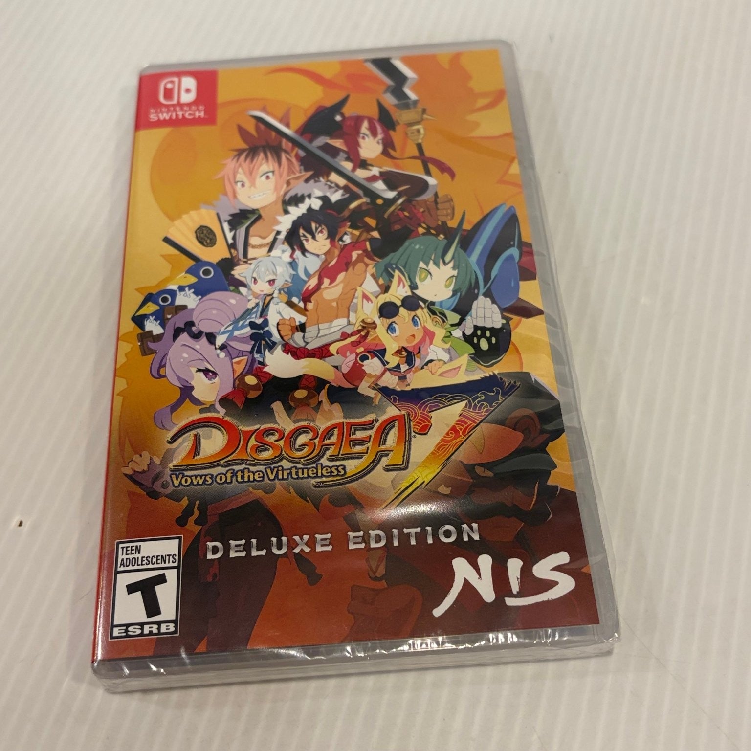 Disgaea 7 Vows of the Virtueless Deluxe Edition Nintendo Switch Video Game