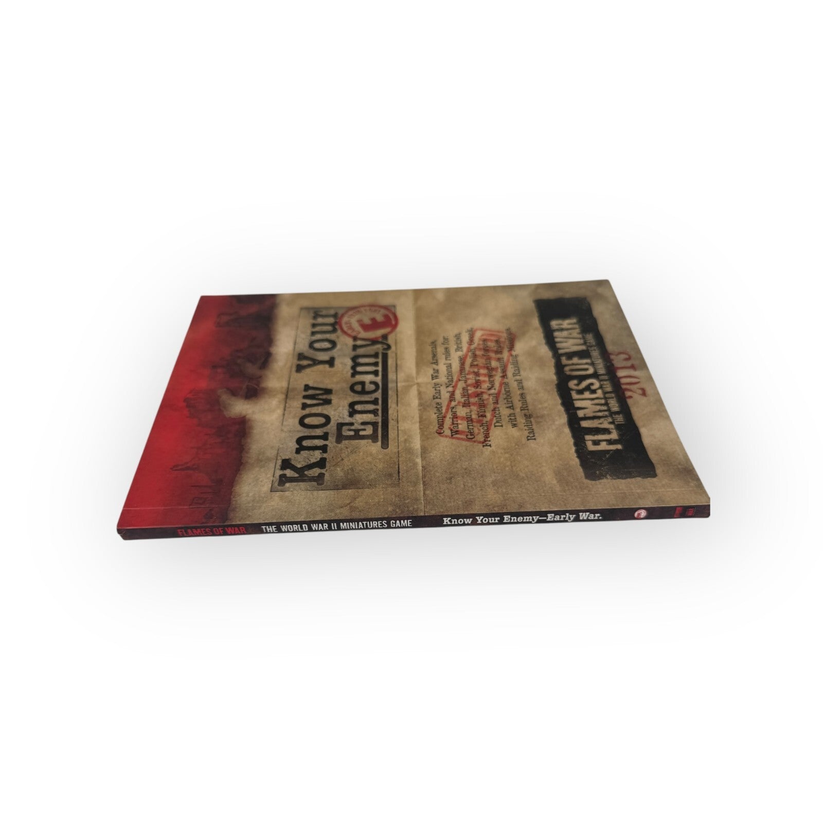 Flames of War: The WWII Miniatures Game Know Your Enemy Book FW226 Mini Booklet