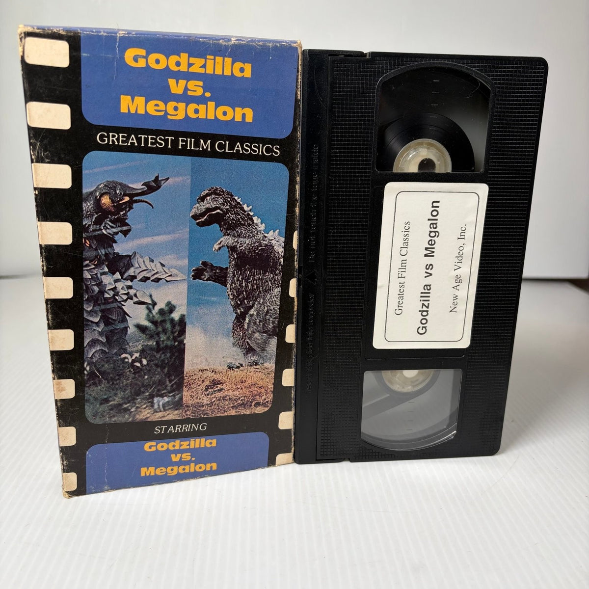 Godzilla vs. Megalon VHS 1973 Kaiju Monster Movie Greatest Film Classics