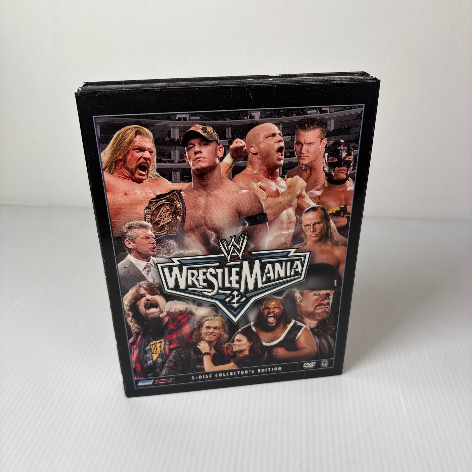 WrestleMania 22 DVD 2006 3-Disc Collector's Edition John Cena WWE