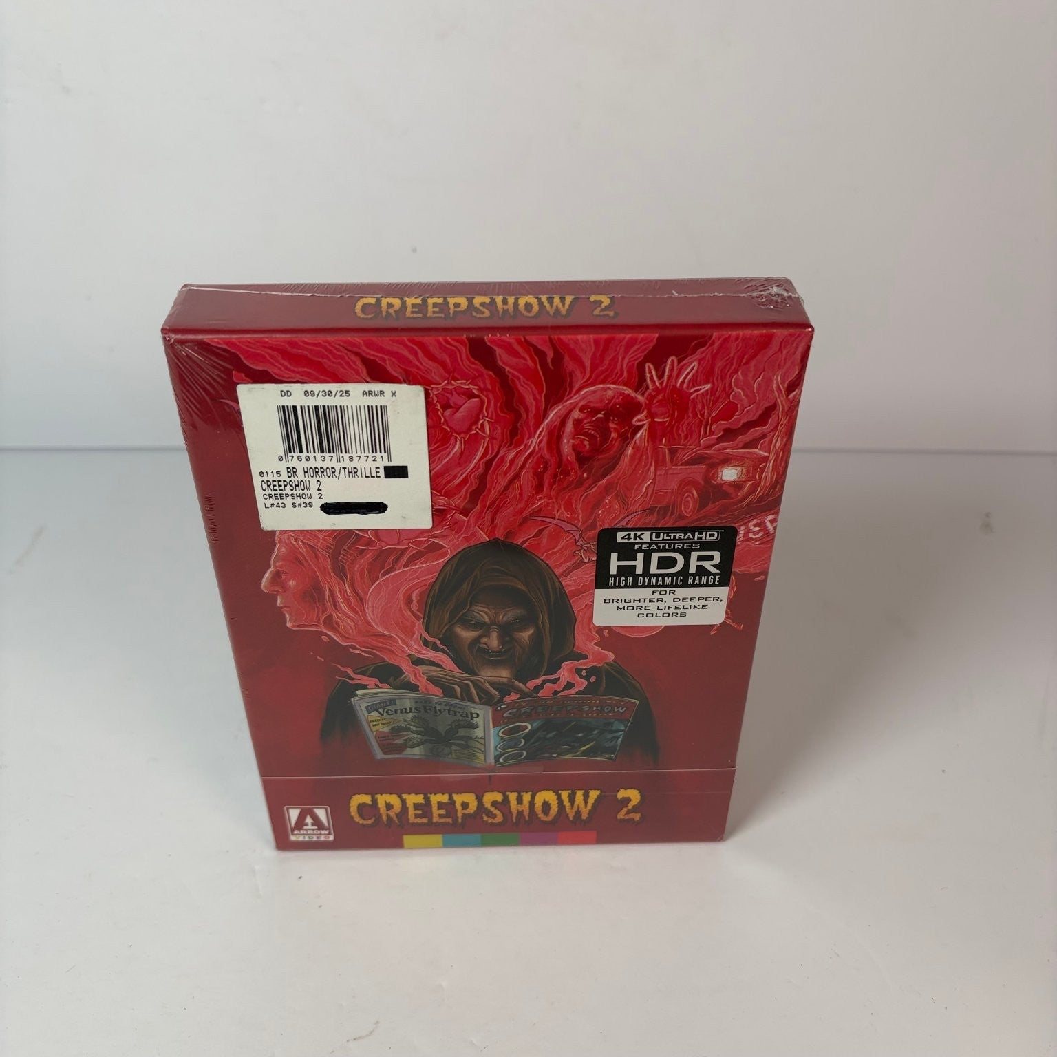 Creepshow 2 4K UHD Blu-ray Limited Edition Arrow Video Horror Thriller New