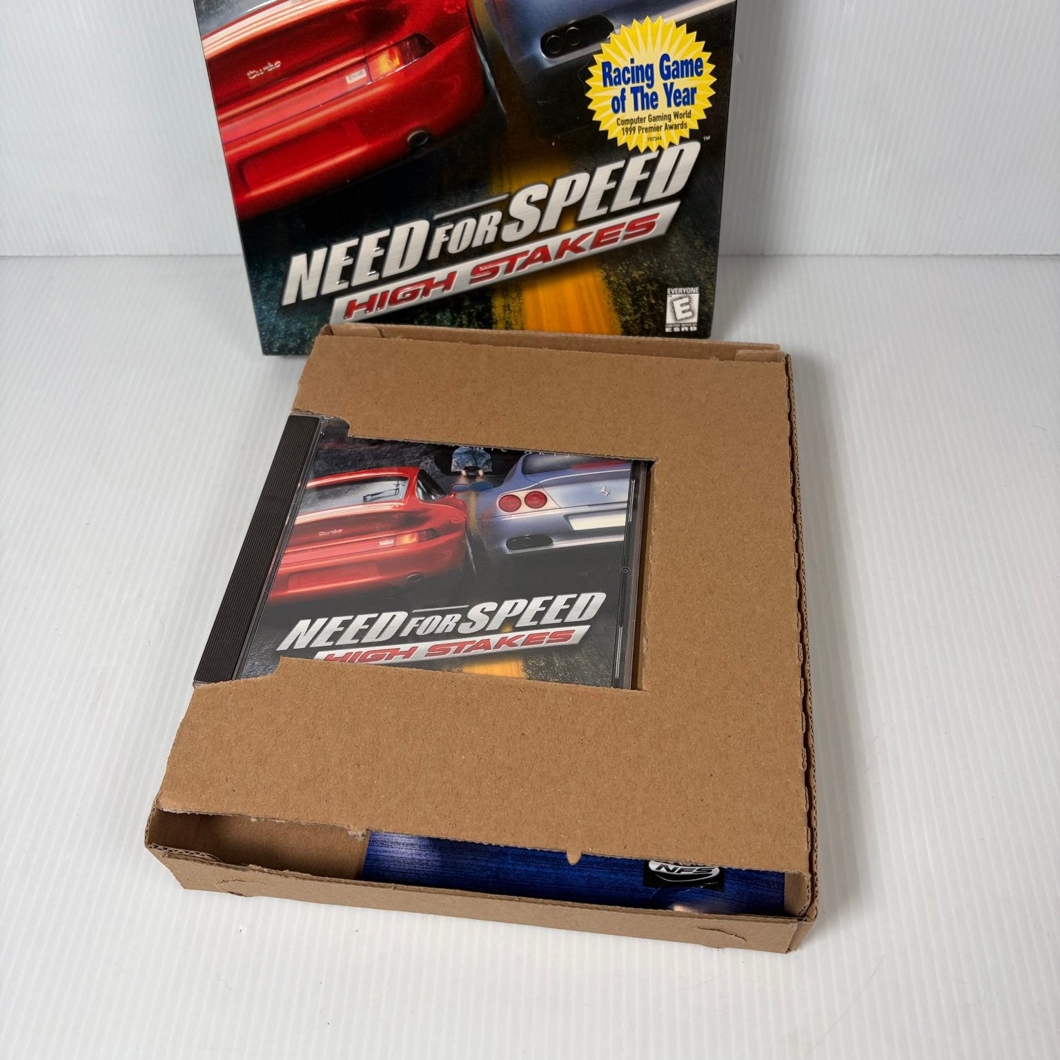 Need for Speed High Stakes Big Box PC CD-ROM Video Game Racing Multiplayer