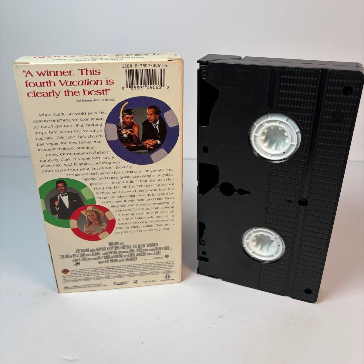 Vegas Vacation VHS 1997 Comedy Chevy Chase Beverly D'Angelo Randy Quaid Warner