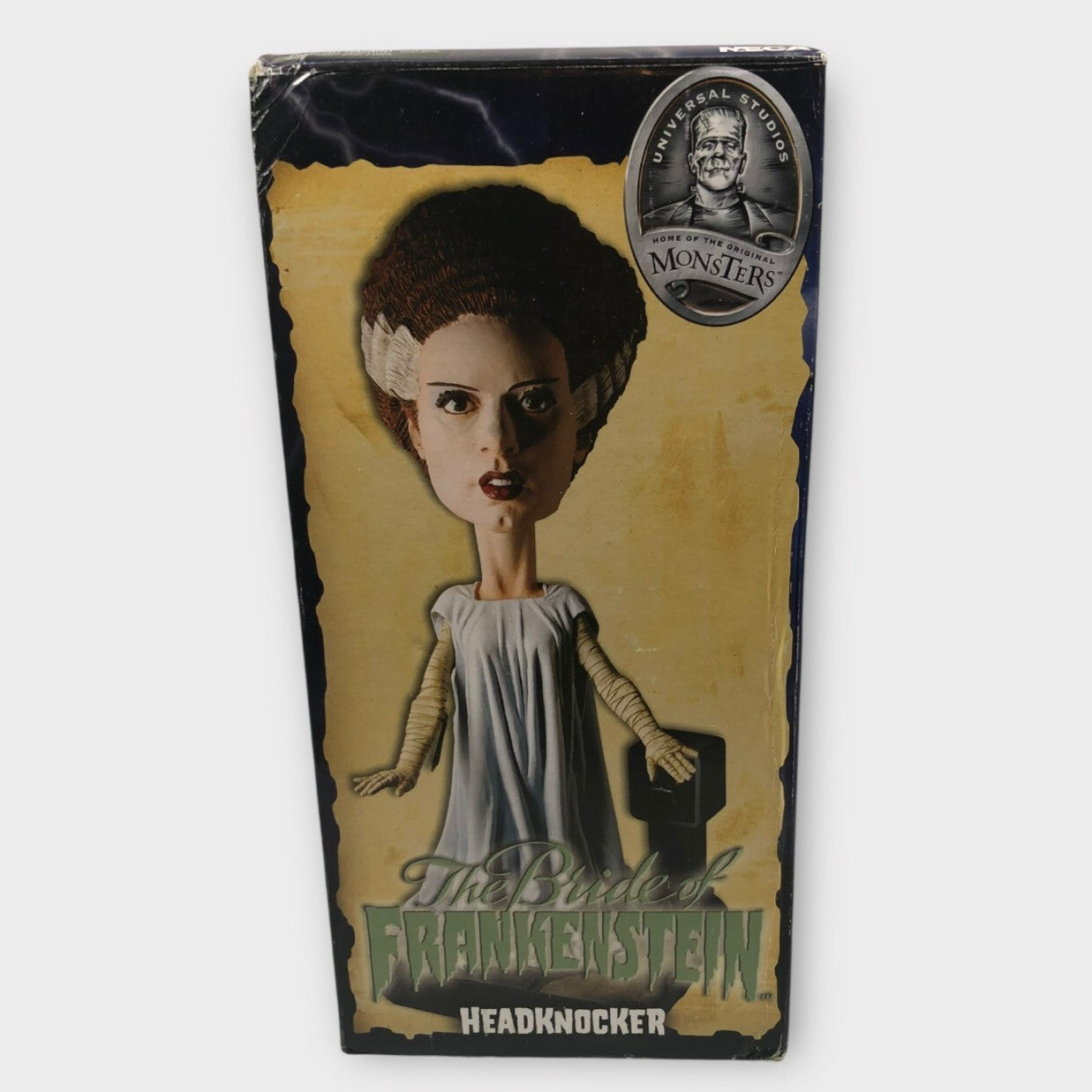 2008 BRIDE OF FRANKENSTEIN HEADKNOCKER BOBBLE-HEAD NECA UNIVERSAL MONSTERS