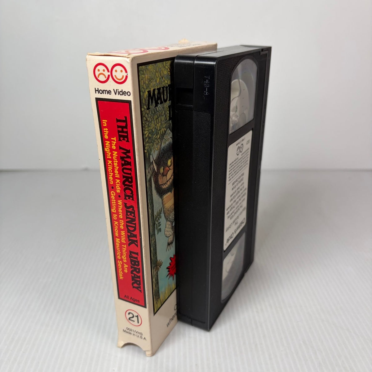 Maurice Sendak Library VHS 1989 Kids Animation Children's Circle 0021