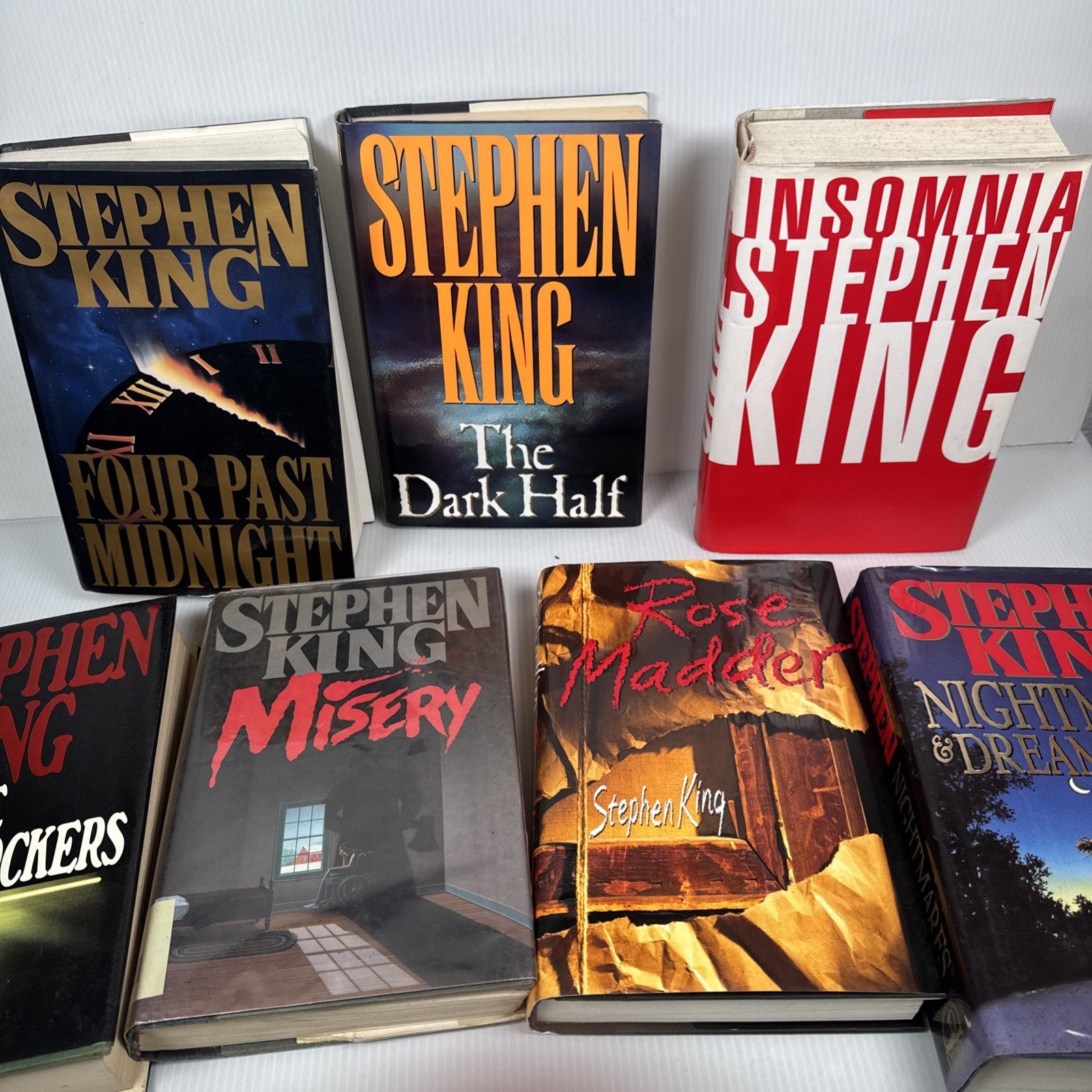 Lot Of 7 Stephen King Viking Hardcover Books Some 1st Prints Tommyknockers &More