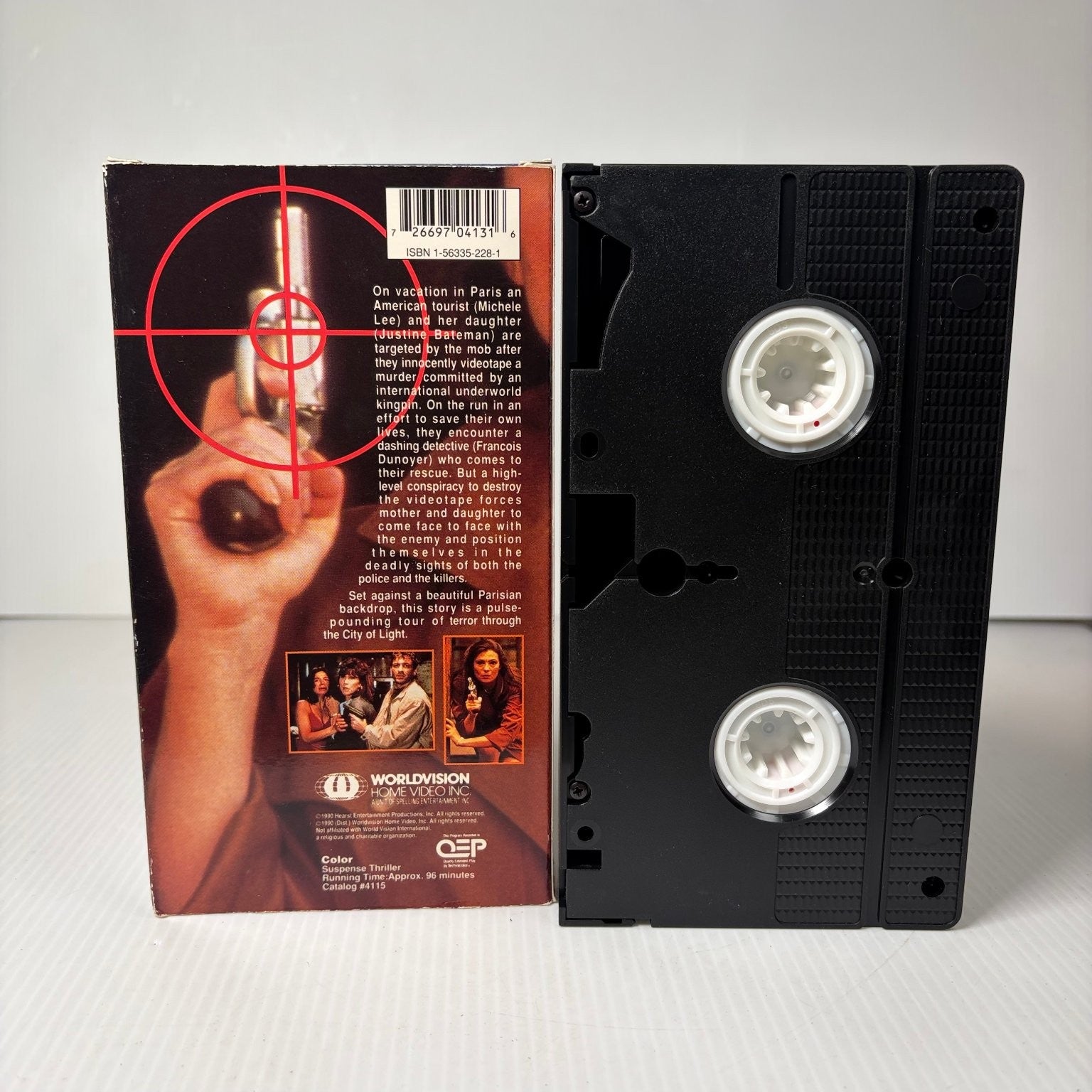 The Fatal Image VHS 1990 Suspense Thriller Worldvision Home Video