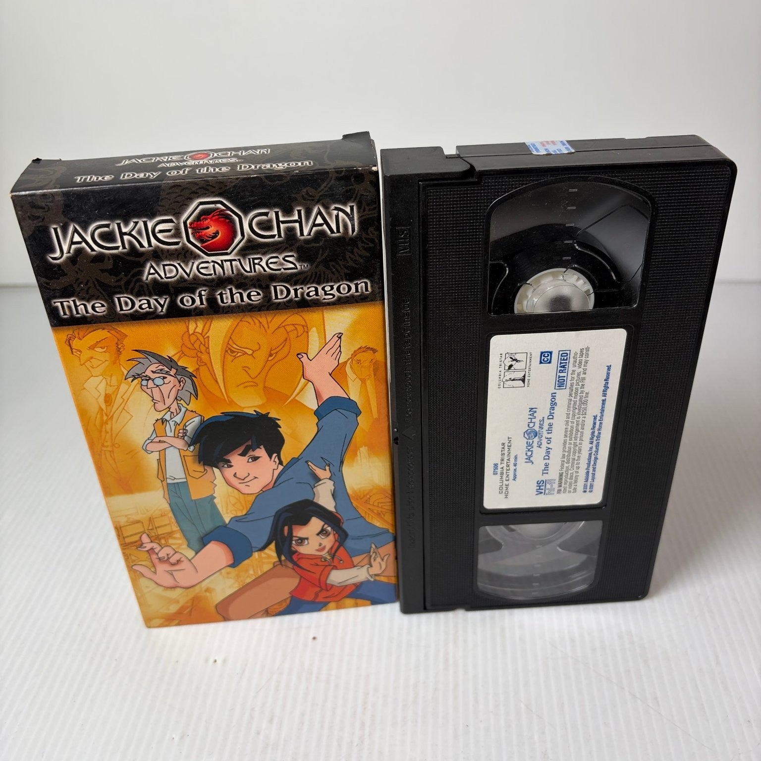 Jackie Chan Adventures The Day of the Dragon VHS 2000 Action Columbia TriStar