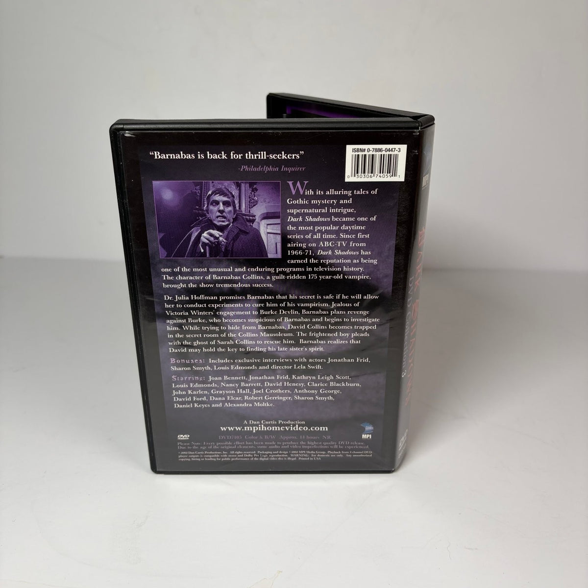 Dark Shadows DVD Collection 3 2002 Jonathan Frid Horror Gothic Mystery TV Series