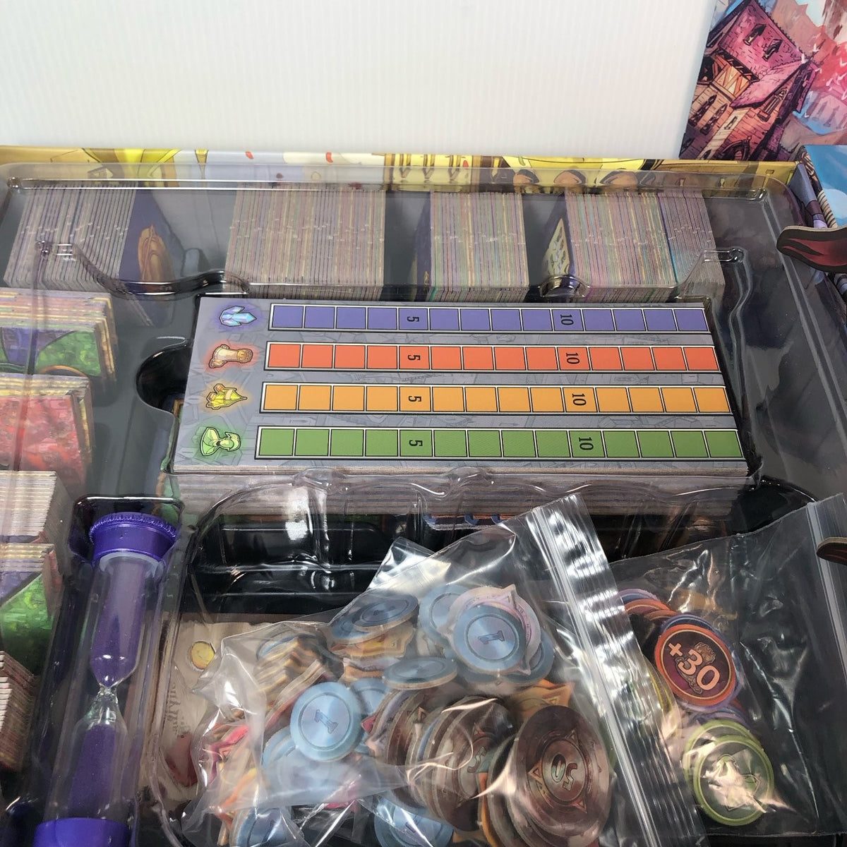 Sorcerer City Board Game 2019 City Building Strategy Scott Caputo Solo Play