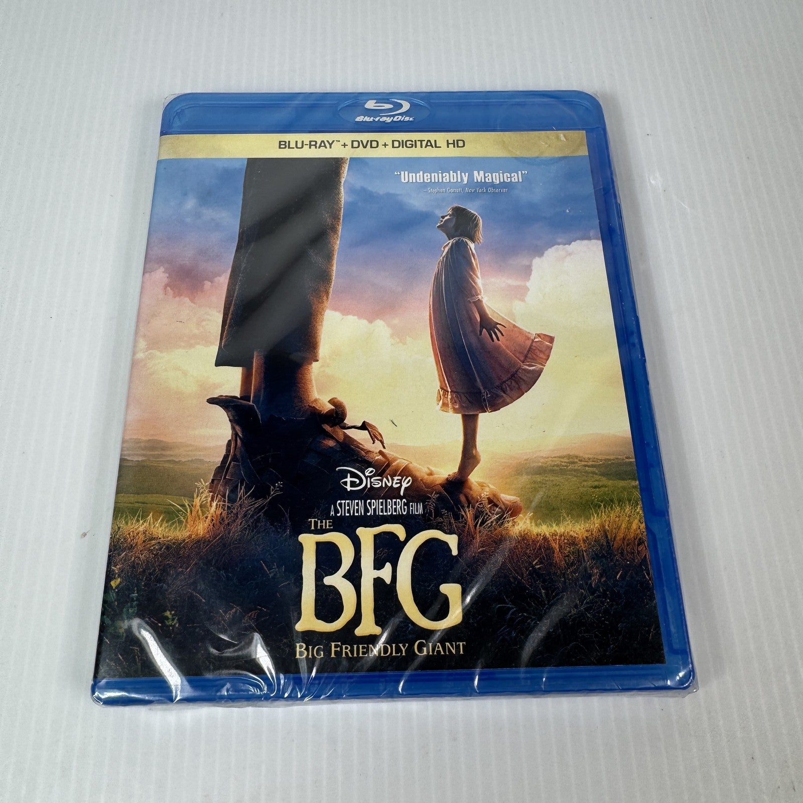 The BFG Blu-ray 2016 Steven Spielberg Ruby Barnhill Special Features Sealed