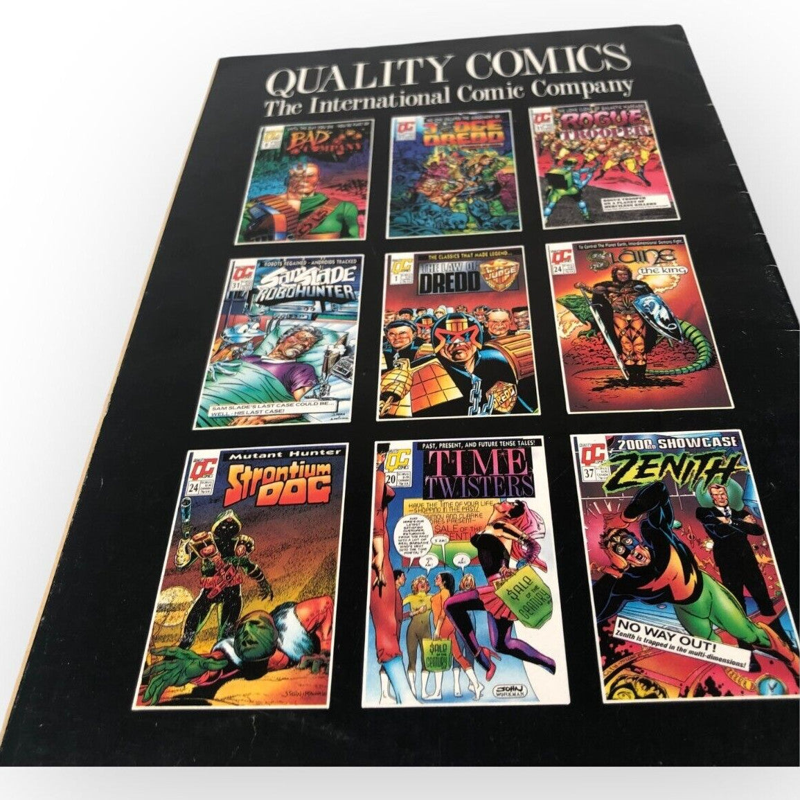 The Law of Dredd Judge Dredd Quality Comics #1