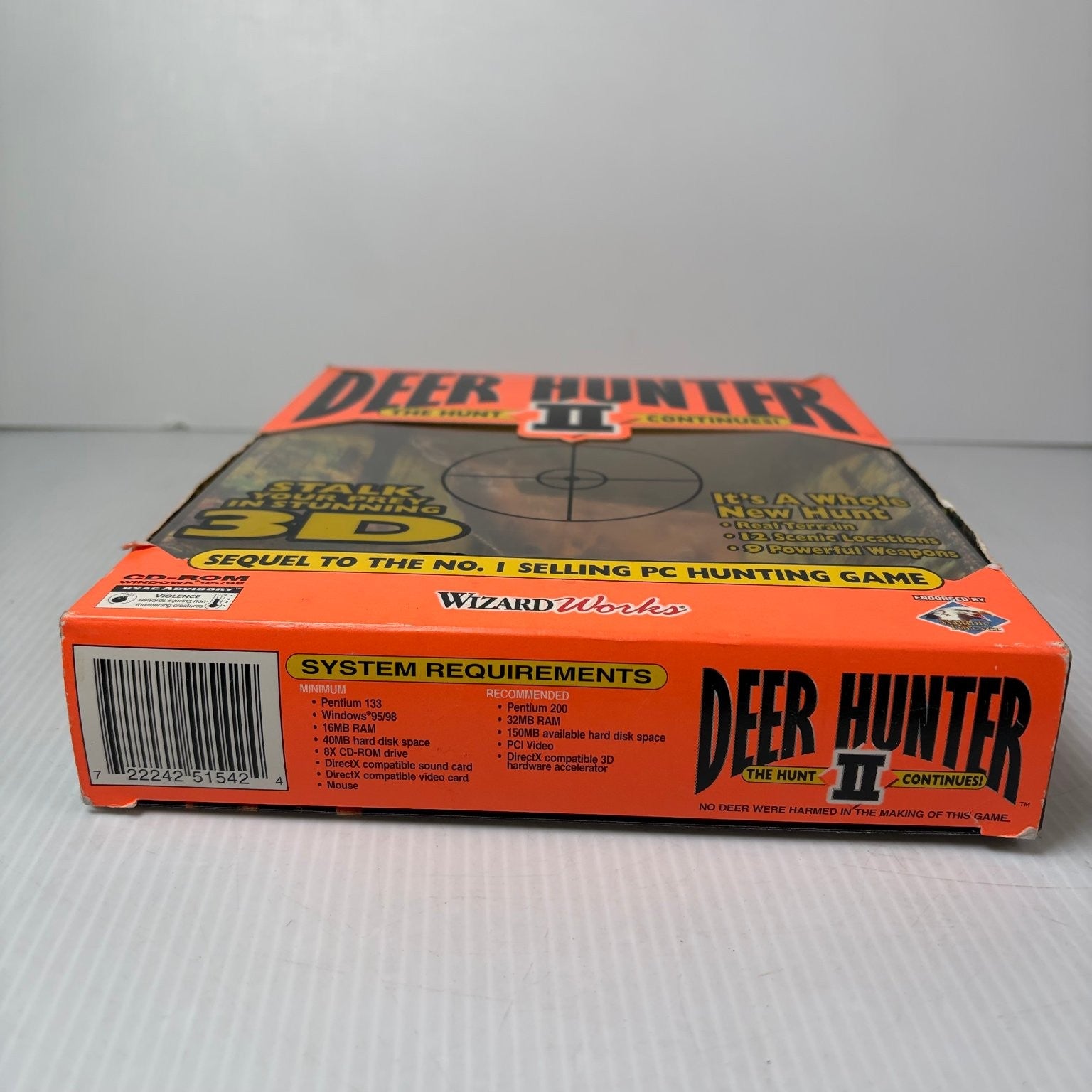 Deer Hunter II The Hunt Continues! Big Box PC CD-ROM Video Game Hunting FPS
