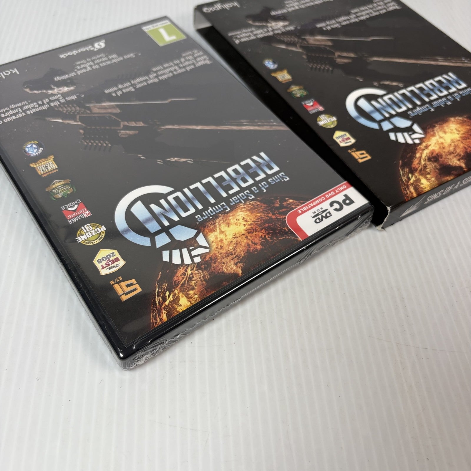 Sins of a Solar Empire Rebellion PC DVD Game Stardock Kalypso PEGI 7 RTS