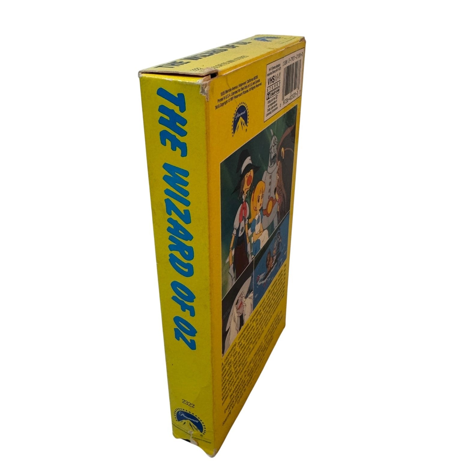 The Wizard of Oz VHS 1983 Toho Anime Animated Family Classic Paramount Pictures