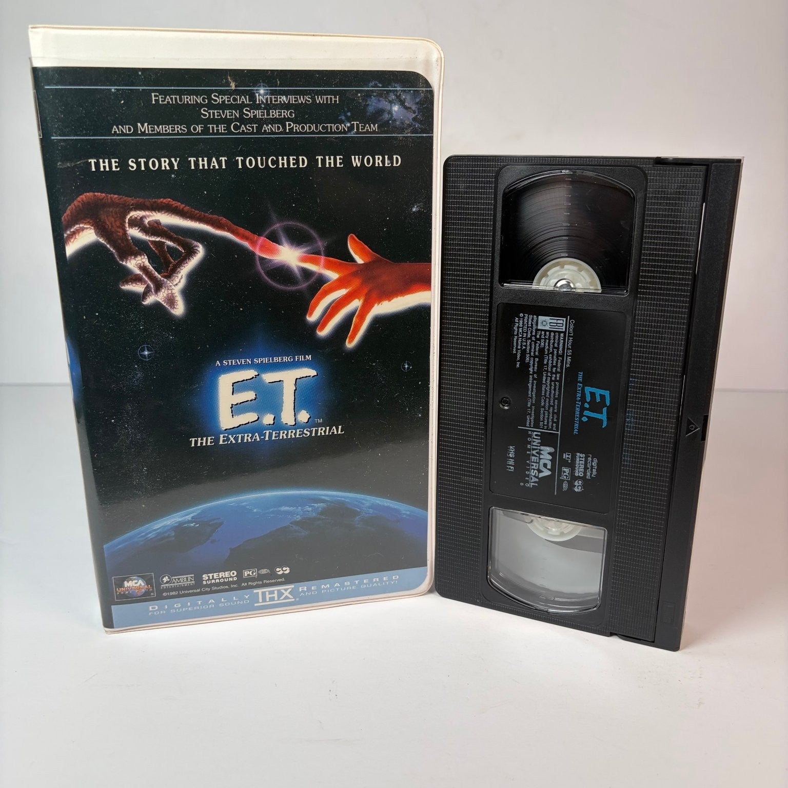 E.T. The Extra-Terrestrial VHS 2002 Sci-Fi Adventure MCA Universal Clamshell