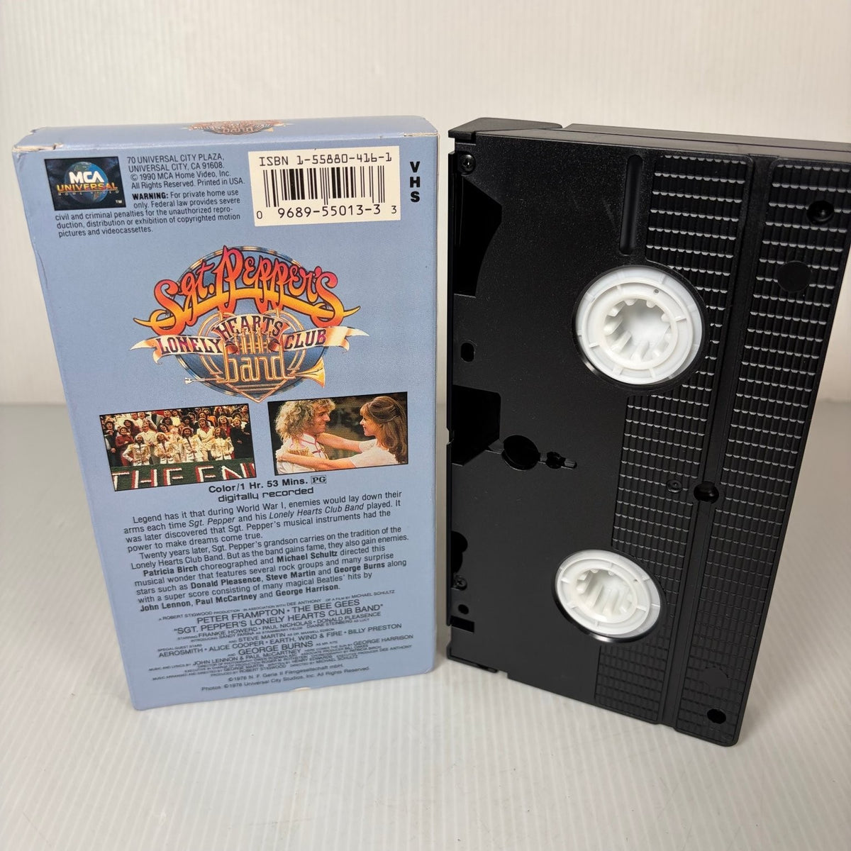 Sgt. Pepper's Lonely Hearts Club Band VHS 1978 Musical MCA Universal