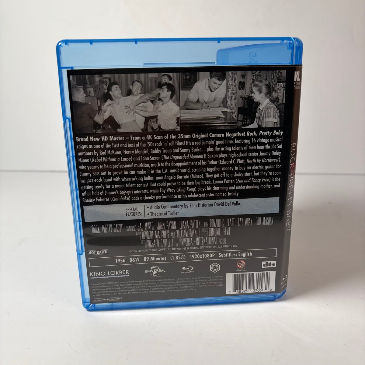 Rock Pretty Baby! Blu-ray 2022 Studio Classics 4K Scan Sal Mineo John Saxon