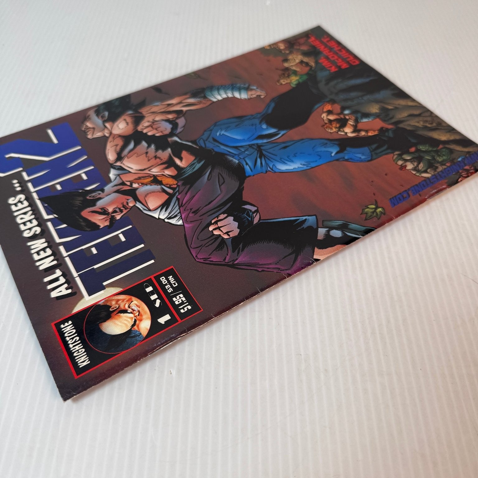 Tekken 2 #1 Knightstone Comic Book 1994 1st Print EXTREMELY Rare Cover Variant