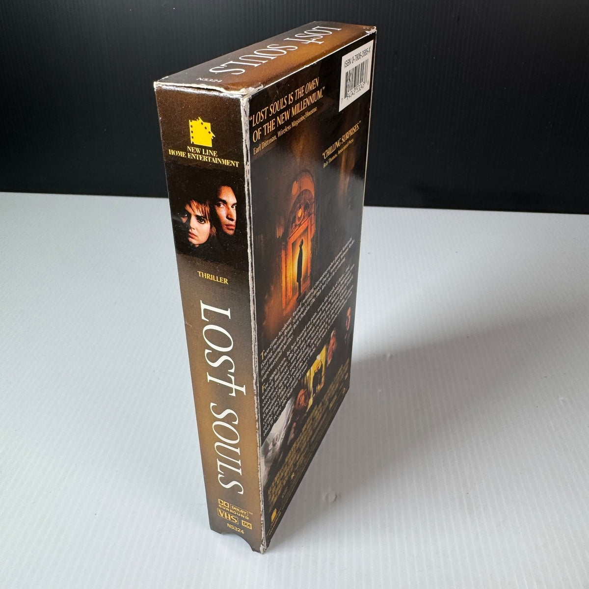 Lost Souls VHS 2000 Horror Thriller Original Release New Line Home