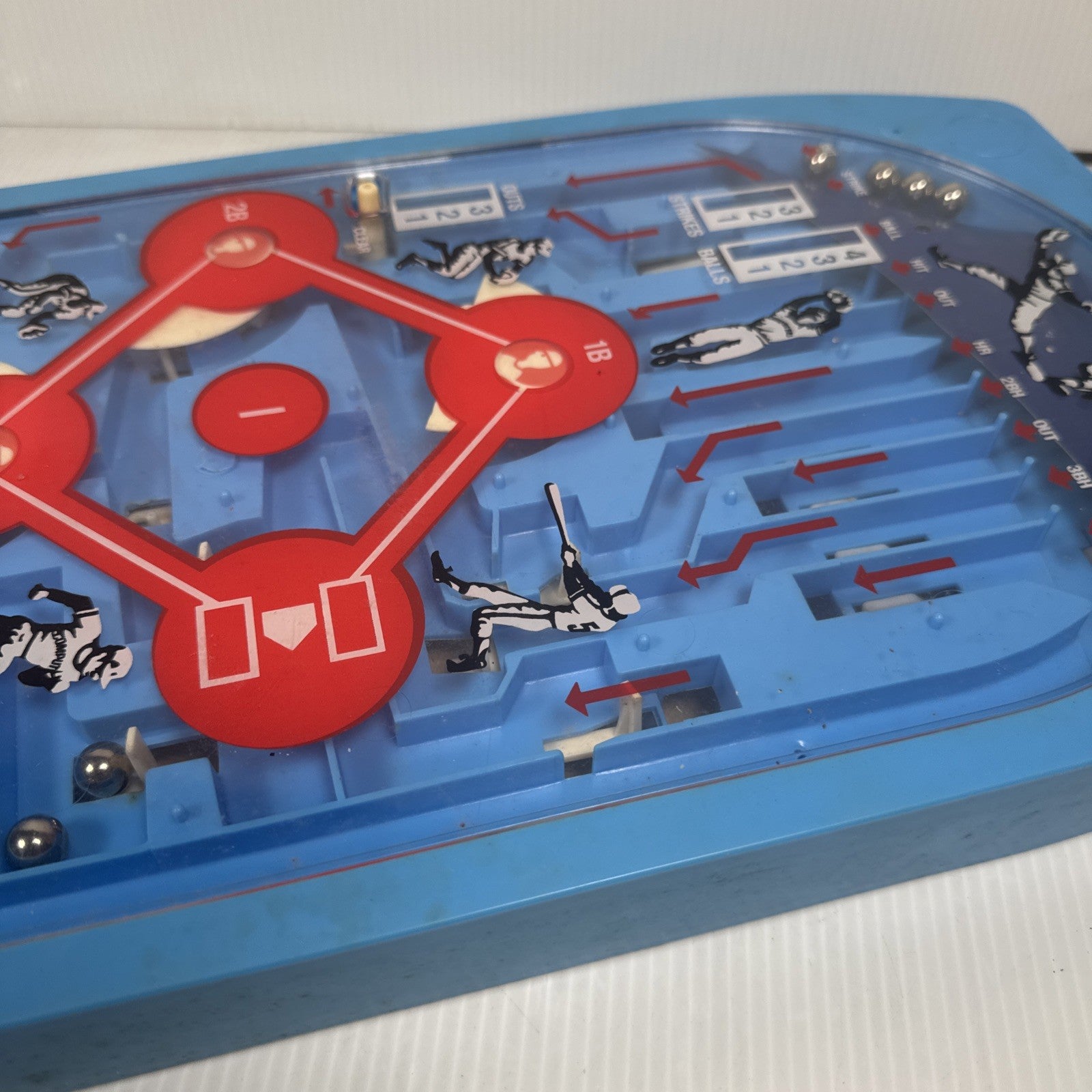 Vintage 1976 Computer Baseball Game By Epoch Playthings Pinball AS IS Read Desc